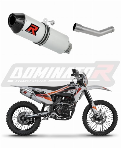 výfuk tlumič výfuku DOMINATOR MX2 pasuje na motocykl Kayo K5 300 Enduro 2024   2025