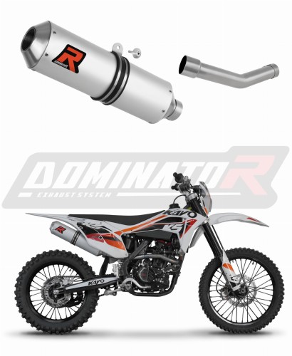 výfuk tlumič výfuku DOMINATOR MX pasuje na motocykl Kayo K5 300 Enduro 2024   2025