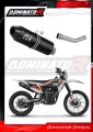 výfuk tlumič výfuku DOMINATOR MX2 černý pasuje na motocykl Kayo K5 300 Enduro 2024   2025 2