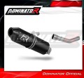 výfuk tlumič výfuku DOMINATOR MX2 černý pasuje na motocykl Kayo K5 300 Enduro 2024   2025 3
