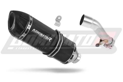 exhaust muffler DOMINATOR HP1 BLACK fits to Honda NC 700 / 750 X 2012  2020