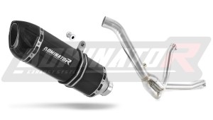 Suzuki DL 650 V Strom 2007 - 2011 výfuk tlumič HP1 BLACK + dB killer