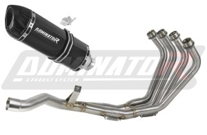 Yamaha XJ 6N / S / F 2009 - 2016 Kompletní systém Svod výfuk tlumič HP1 BLACK + dB killer