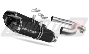 Aprilia SHIVER 900 2017 - 2019 výfuk tlumič HP1 BLACK + dB killer