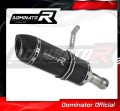 exhaust muffler DOMINATOR HP1 BLACK fits the motorcycle BMW S1000RR 2009   2011 3
