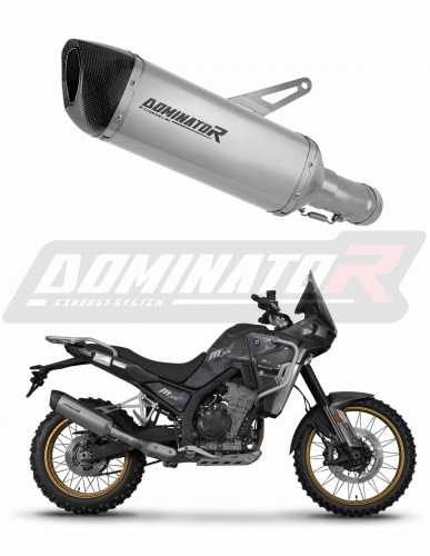 výfuk tlumič výfuku DOMINATOR titanový HP6 pasuje na motocykl Kove 800 X Pro Adventure 2023   2026