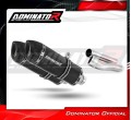 exhaust muffler DOMINATOR HP1 BLACK fits to Ducati MONSTER 1000 2003  2005 2