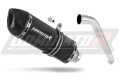 výfuk tlumič výfuku DOMINATOR HP1 černý pasuje na motocykl Honda XL 125 V VARADERO 2007   2012 2