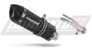 Honda CBR 500 R 2013 - 2015 výfuk tlumič HP1 BLACK + dB killer