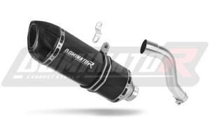 Honda XL 700 V TRANSALP 2008 - 2014 výfuk tlumič HP1 BLACK + dB killer