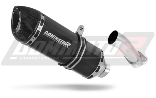 výfuk tlumič výfuku DOMINATOR HP1 černý pasuje na motocykl Honda VFR 750 1990   1992