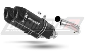 Honda CBF 1000 2006 - 2009 výfuk tlumič HP1 BLACK + dB killer
