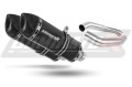 výfuk tlumič výfuku DOMINATOR HP1 černý pasuje na motocykl Honda CBR 1000F DUAL 1988   2000