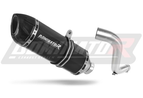 výfuk tlumič výfuku DOMINATOR HP1 černý pasuje na motocykl Honda VFR 1200 F 2010   2018