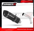 výfuk tlumič výfuku DOMINATOR HP1 černý pasuje na motocykl Kawasaki KLE 500 1991 2007  2