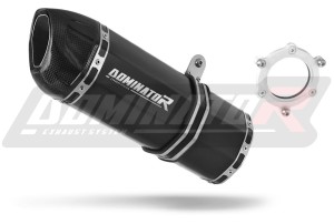 Kawasaki ZX6R 1998 - 2002 výfuk tlumič HP1 BLACK + dB killer