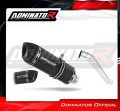 výfuk tlumič výfuku DOMINATOR homologovaný HP1 černý pasuje na motocykl Kawasaki ZX6R 636 2003   2004 2