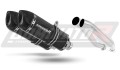 výfuk tlumič výfuku DOMINATOR HP1 černý pasuje na motocykl Kawasaki Z1000 2003   2006
