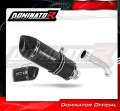 výfuk tlumič výfuku DOMINATOR homologovaný HP1 černý pasuje na motocykl Kawasaki ZX10R 2004   2005 2