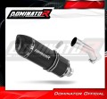 exhaust muffler DOMINATOR HP1 BLACK fits the motorcycle Kawasaki ZX10R 2008   2010 2