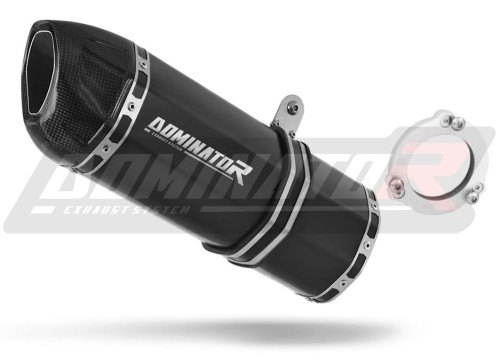 výfuk tlumič výfuku DOMINATOR HP1 černý pasuje na motocykl Kawasaki ZRX 1200 R 2001   2007