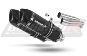 Moto Guzzi BREVA ie 750 2003 - 2009 výfuk tlumič HP1 BLACK + dB killer