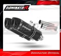 výfuk tlumič výfuku DOMINATOR HP1 černý pasuje na motocykl Moto Guzzi BREVA ie 750 2003   2009 2