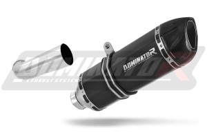Moto Guzzi NORGE 1200 výfuk tlumič HP1 BLACK + dB killer