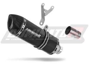 Piaggio MP3 500 výfuk tlumič HP1 BLACK + dB killer