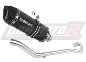 Suzuki GSX S 125 2017 - 2019 Full system Svod výfuk tlumič HP1 BLACK + dB killer