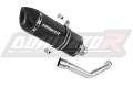 výfuk tlumič výfuku DOMINATOR HP1 černý pasuje na motocykl Suzuki BURGMAN 400 1998   2002