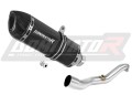 výfuk tlumič výfuku DOMINATOR HP1 černý pasuje na motocykl Suzuki BURGMAN 400 2007   2016