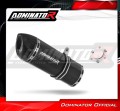 exhaust muffler DOMINATOR HP1 BLACK fits the motorcycle Suzuki GSXR 600 SRAD 1997   2000 2
