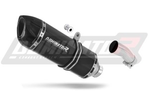 Suzuki BURGMAN 650 - 2012 výfuk tlumič HP1 BLACK + dB killer