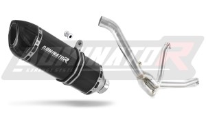 Suzuki DL 650 V Strom / XT 2012 - 2016 výfuk tlumič HP1 BLACK + dB killer