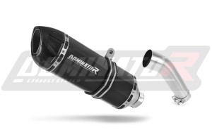 Suzuki SV 650 N 2003 - 2015 výfuk tlumič HP1 BLACK + dB killer
