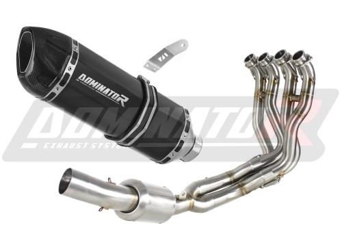 kompletní výfukový systém s tlumičem DOMINATOR Full System HP1 černý pasuje na motocykl Suzuki GSXR 1000 2017   2021 3
