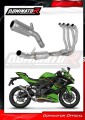 complete exhaust system with muffler DOMINATOR Full System GPS fits the motorcycle Kawasaki ZX 4R / RR 2023   2024 2
