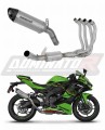kompletní výfukový systém s tlumičem DOMINATOR Full System titanový HP8 pasuje na motocykl Kawasaki ZX 4R / RR 2023   2024 5