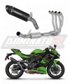Kawasaki NINJA ZX4RR 2023-2024 VÝFUK Svod Sběrač Kompletní systém Tlumič Sportovní výfuk HP8 BLACK Výfukový systém Dominator x