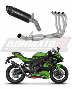 Kawasaki ZX-4R / RR 2023 - 2024 Kompletní systém Svod Výfuk Tlumič HP8 BLACK + dB killer