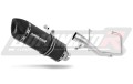 kompletní výfukový systém s tlumičem DOMINATOR Full System HP1 černý pasuje na motocykl Yamaha YBR 125 2000   2008