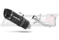 kompletní výfukový systém s tlumičem DOMINATOR Full System HP1 černý pasuje na motocykl Yamaha YBR 125 2009   2018