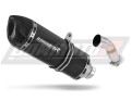 výfuk tlumič výfuku DOMINATOR HP1 černý pasuje na motocykl Yamaha YBR 250