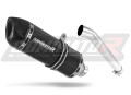exhaust muffler DOMINATOR HP1 BLACK fits the motorcycle Yamaha FZR 600 1994   1999