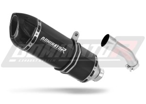 Yamaha FZR 600 1988 - 1993 výfuk tlumič HP1 BLACK + dB killer