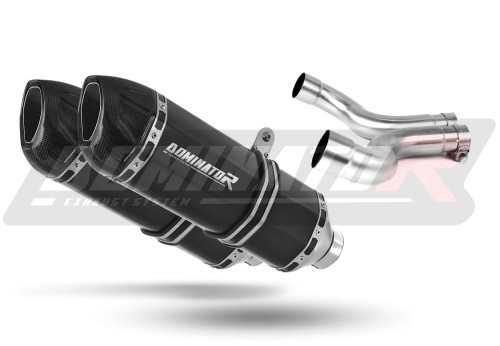 výfuk tlumič výfuku DOMINATOR HP1 černý pasuje na motocykl Yamaha XJ 600 DIVERSION 1992   2004