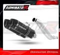 výfuk tlumič výfuku DOMINATOR HP1 černý pasuje na motocykl Yamaha XT 660 X 2004   2015 2