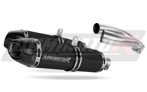 výfuk tlumič výfuku DOMINATOR HP1 černý pasuje na motocykl Yamaha YZF R1 1000 RN12 2004   2006