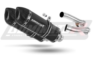 Yamaha XJR 1300 1999 - 2006 výfuk tlumič HP1 BLACK + dB killer